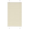 Plisovaná roleta krémová 80x100 cm, Šírka látky 79,4 cm