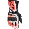 rukavice SP-8, ALPINESTARS (bílé/červené fluo/černé, vel. 2XL)