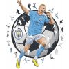 Fan-shop Dřevěné puzzle MANCHESTER CITY Haaland 150 ks
