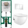 Laufen Remo - set - WC + bidet Ineolink Compact 9 cm