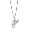 Detský strieborný náhrdelník D for diamond Astronaut P5470