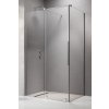RADAWAY FURO KDJ 160cm ľavé dvere do kombinácie / sprchový kút rohový, profil chróm, sklo číre, 10104822-01-01L10110780-01-01
