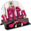 Shunga Display Of 6 Fuchsia Intimate Massagers