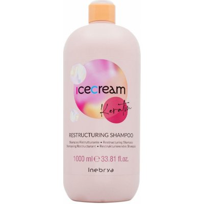 Inebrya Ice Cream Keratín Restructuring Shampoo 1000 ml