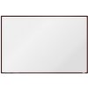 Biela magnetická popisovacia tabuľa boardOK, 1800 x 1200 mm, hnedý rám