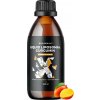 BrainMax Liquid Liposomal Curcumin, Mango, 200 mg, 250 ml Najlepšie vstrebateľný kukrumín s vitamínom C, 25 dávok, výživový doplnok