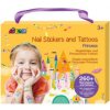 Nálepky na nehty a tetování Princezny