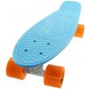 Penny board 22 SULOV® VIA DOLCE sv.modrý-mat.oranžový