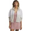 Dámska športová bunda Under Armour B RIVAL WOVEN JACKET W biela 1389631-110 - XS
