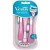 Jednorazové holítka Venus Sensitive 6 ks