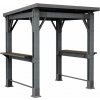 KETER GRILL GAZEBO Prístrešok na gril, 247 x 200 x 238 cm, grafit 17213898