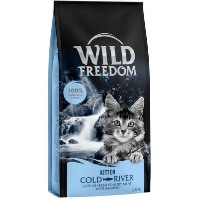 6,5 kg Wild Freedom granuly Kitten Cold River - losos