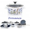 Metalac smaltovaný randlík s pokrievkou 24 cm - 4,4 L, PROVANCE