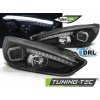 Tuning-tec FORD FOCUS MK3 15-18 ČIERNA DRL LED