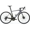 Elektrický cestný bicykel Cipollini Flusso Sram AXS s kotúčovými brzdami sivý M