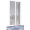 Sieťka proti hmyzu s magnetickým rámom dverná Home Protect biela 100 x 220 cm