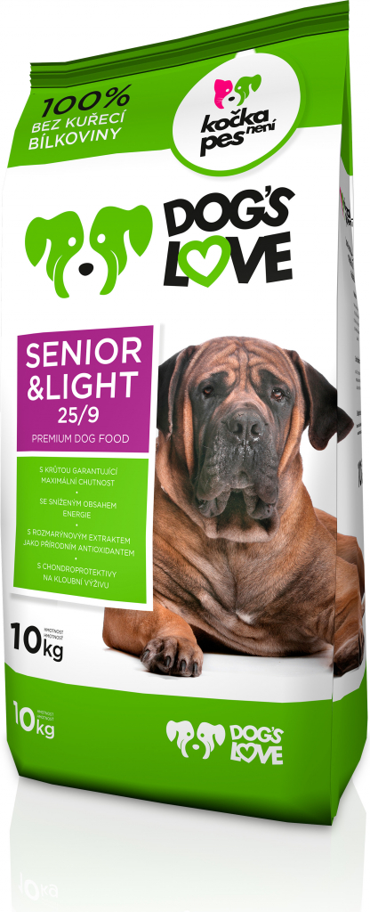Dog´s love Senior & light 10 kg