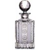 Bohemia Crystal Ručne brúsená fľaša na whisky, rum a pálenku Iris 800ml