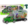 mamido Set Dinosaur Spinning Truck DIY skrutkovač