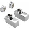 Cube CP4010S pripojovacia sada ventilov ručná rohová, chróm