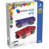 Magna-Tiles Magnetická stavebnica Cars 2 dielna Purple/red