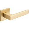 Kuchinox Kvadrato, kľučka na dvere, zlatá matná, LAV-KVA_G00A