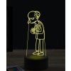Beling 3D lampa, Montgomery Burns, 7 farebná KWTT23