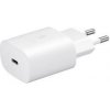 Samsung cestovní nabíječka EP-TA800EWE, PD, Fast charging, USB-C, 25 W, bílá, (bulk) GP-PTU021SOAWQ