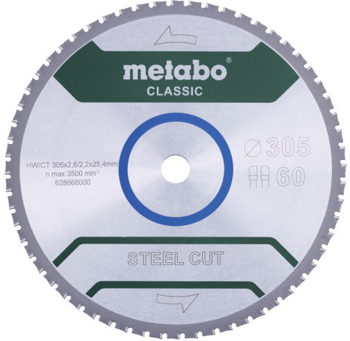 Metabo „steel cut – classic“ 628668000