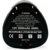 Akubee - Batéria 10.8V - 12V 3.0Ah kompatibilná s Milwaukee M12