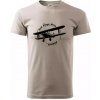 Still Plays With Planes - Klasické pánske tričko vyššej gramáže - L ( Ľadovo sivá )