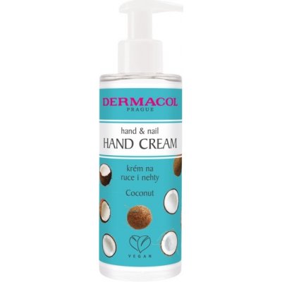 Dermacol Coconut Hand & Nail Hand Cream krém na ruky a nechty 150 ml