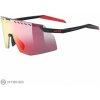 uvex pace stage okuliare, black matt/mirror red s2