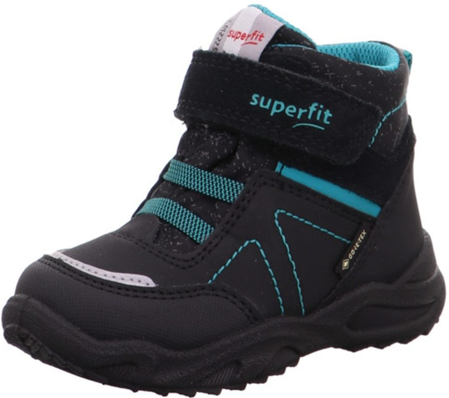 Superfit chlapčenské zimné topánky Glacier GTX 1 009227 0010 čierna