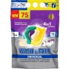 WASH&FREE Univerzálne kapsule na pranie 4v1, marseillské mydlo, 75 ks