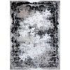 Dywany Łuszczów Gloss 8493 78 Vintage grey / Black Šedá