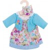 Bigjigs Toys Šaty sa svetrom pre bábiku 38 cm Tyrkysové