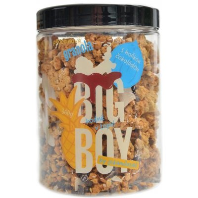Big Boy Proteinová granola s hořkou čokoládou 360g