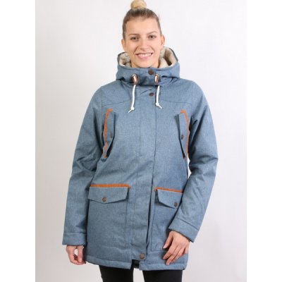 Colour Wear Wear Range Parka Denim Blue zimná