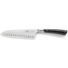 Lion Sabatier nôž Santoku EDONIST nity z nehrdzavejúcej ocele čierny 18 cm