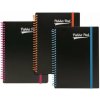 PUKKA PAD Špirálový zošit A5 linajkový 100 listov Neon notepad