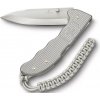 Victorinox 0.9415.D26 Evoke Alox Silver vreckový nôž, 5 funkcií, strieborná, paracord