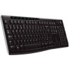 Logitech K270/Bezdrátová USB/CZ-SK layout/Černá 920-003741