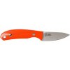 Vega Casstrom CASS-10630 Safari Mini Hunter lovecký nôž 6,5 cm, Satin, oranžová, G10, kožené puzdro
