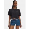 Under Armour Dámske tričko UA W WM CROP SS Čierna