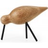 Normann Copenhagen Drevený vtáčik Shorebird Medium, oak / black