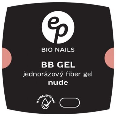 BIO NAILS BB gel FIBER NUDE jednofázový hypoalergenní Objemy: 30ml
