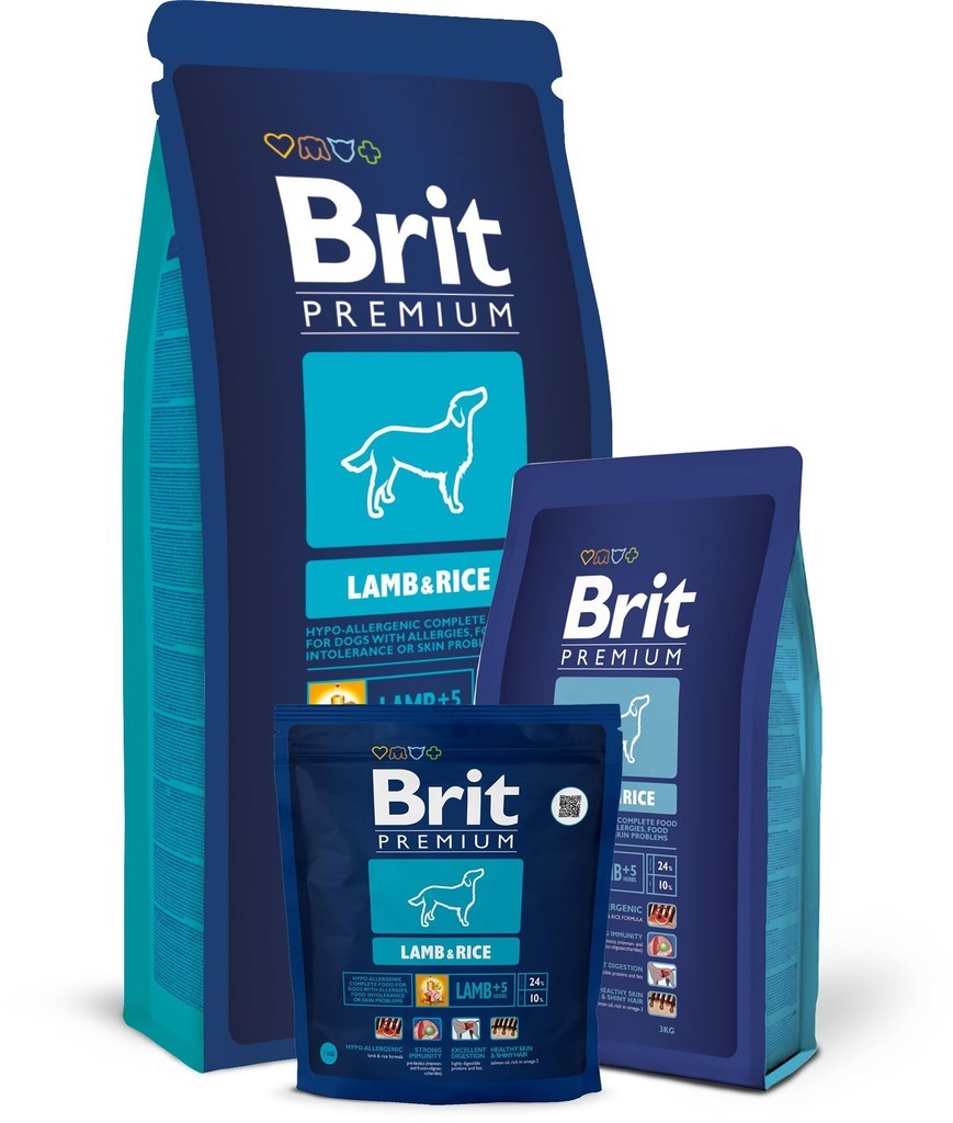 Brit Premium Lamb & Rice 15 kg