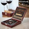 Set na víno a šachy InnovaGoods Kitchen Sommelier (37 častí)