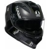 Prilba AGV K7 Kyber Matt Black Yellow Veľkosť: M (57-58 cm)